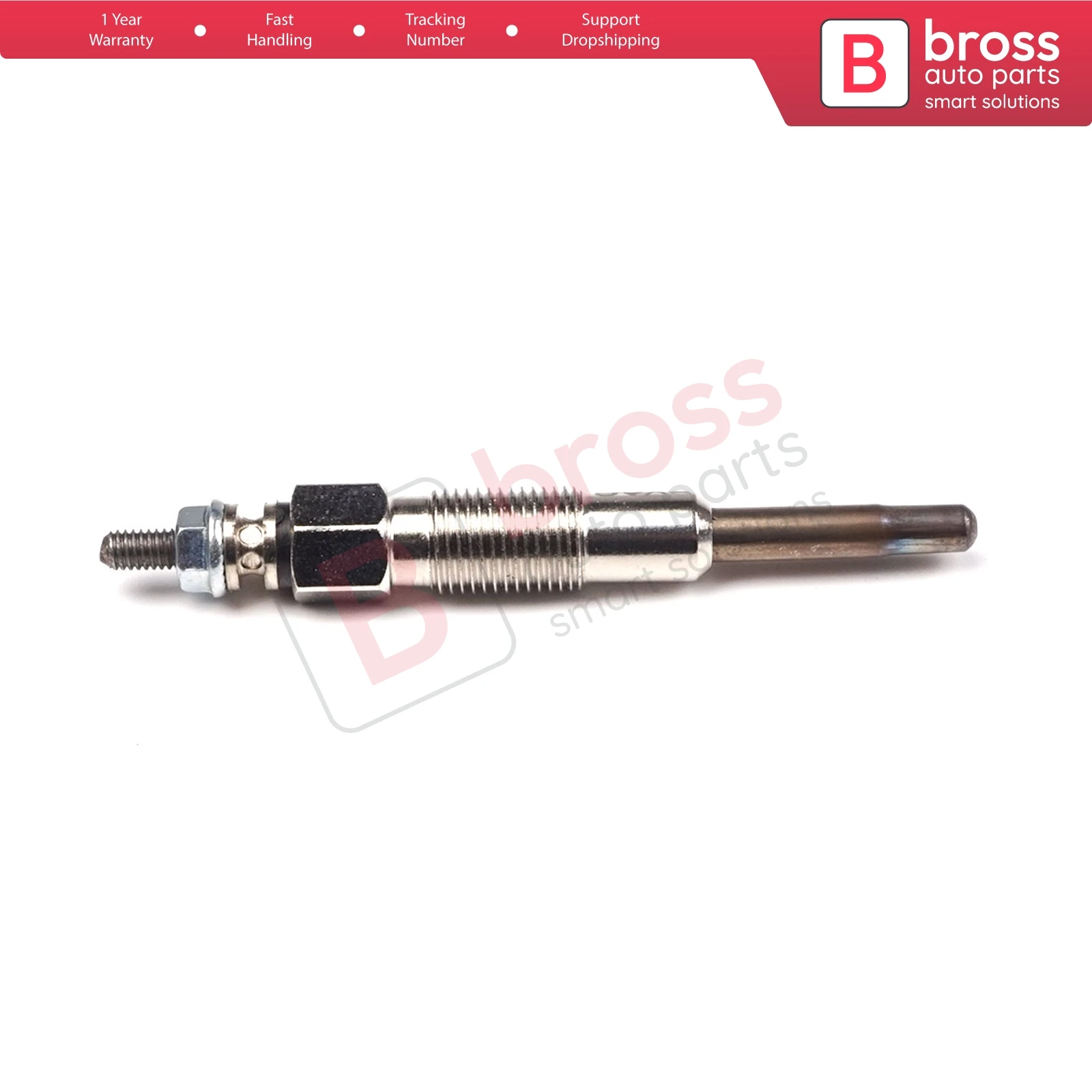 Bross Auto Parts BGP43 1 Piece Heater Glow Plugs GX79, 350G,0100226354 for Renault Peugeot Citron Iveco 2.8-2.5 Fast Shipment