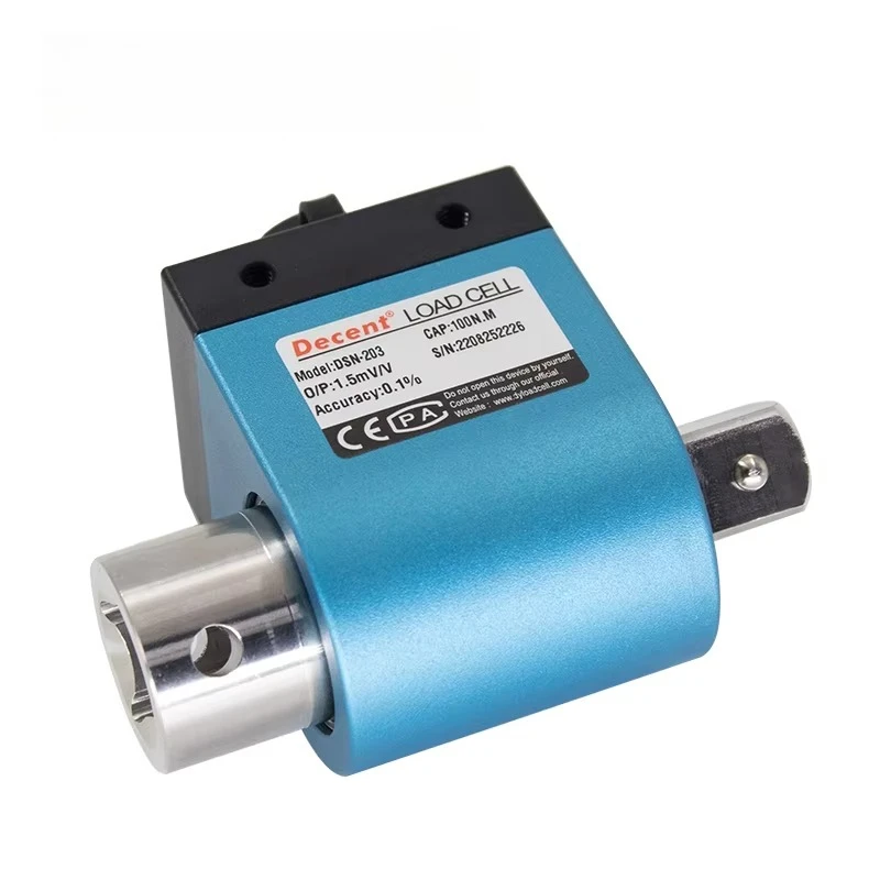 High Precision Dynamic Torque Sensor Load Cell Rotation Test Bench Motor Sensor Small Size Strain Type