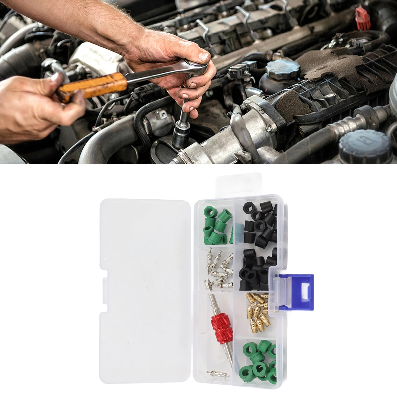 Home Garage Use Automotive Repair Set Air Conditioning Gaskets Automotive Maintenance Tools Cost-effective Repair Kit
