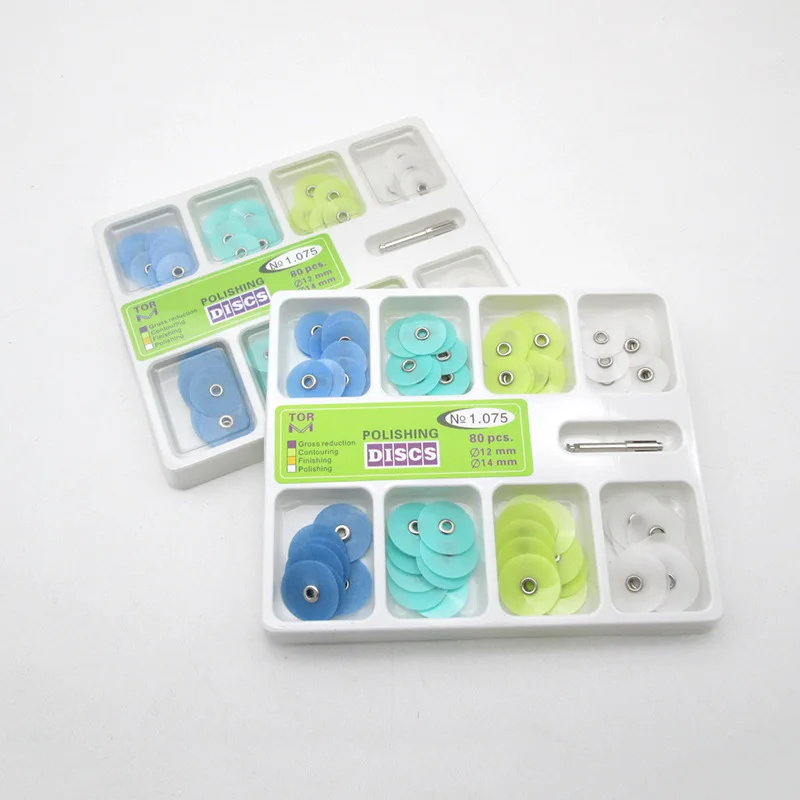 

Dental Polishing Discs 1.075 Inch, 80pcs Superfine Polishing Papers, Grinding & Glazing for Resin Porcelain Veneers