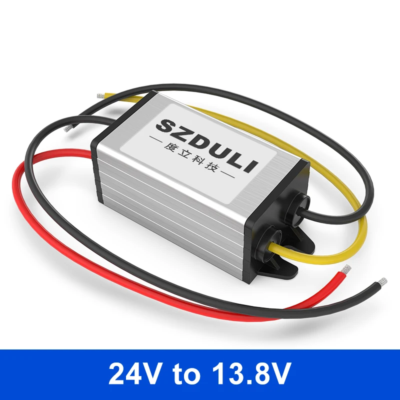 24V to 13.8V step-down converter, 18-40V step-down 14V power module, 24V to 13.9V DC stabilizer