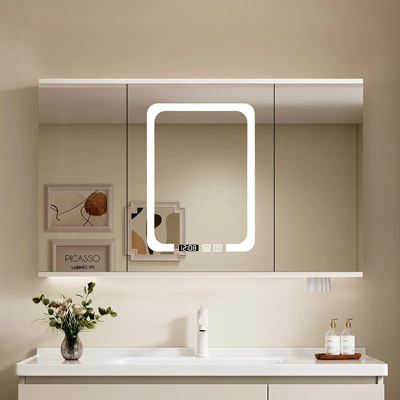 

Accessories Storage Bathroom Cabinet Skincare Jewelry Perfume Storage Mirror Cupboard Over Wall Archivadores Salon Furniture