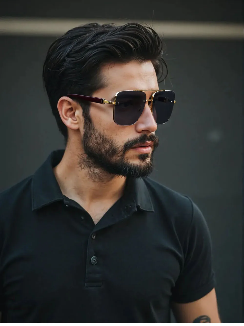Neue Quadratische Sonnenbrille Für Männer Vintage Outdoor Sonnenbrille Oculos Designer Holz Gläser Sonnencreme Sonne Lentes Dropshipping Gafas – Detail 1