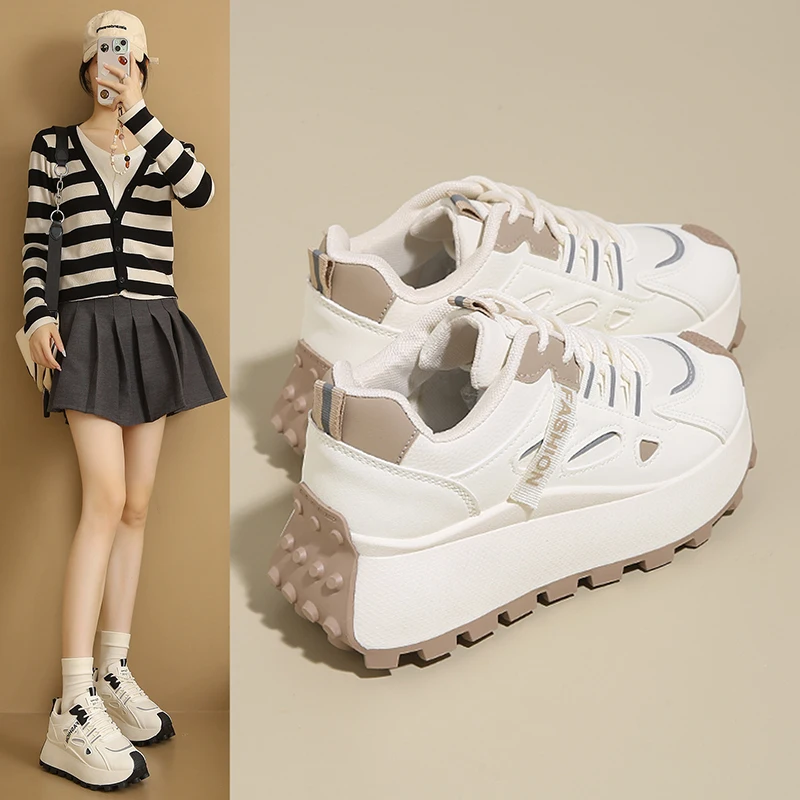 A-Gan Sneakers, Whi… - image