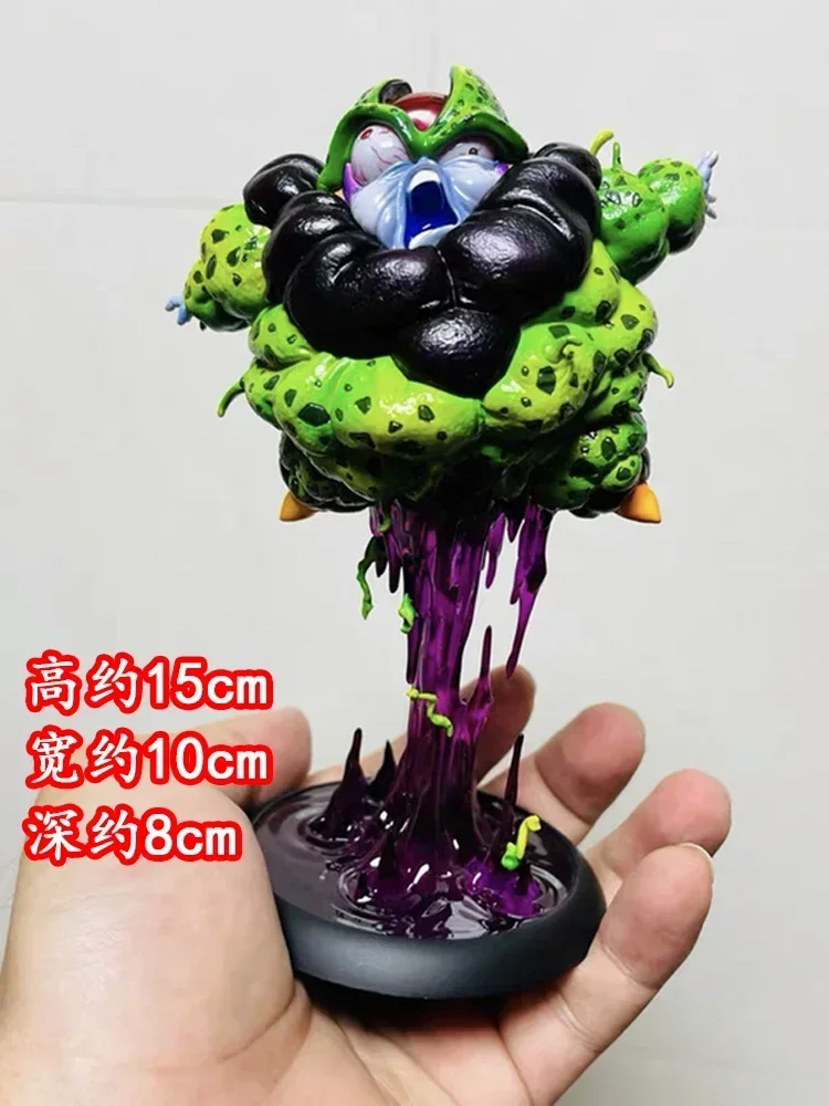 [IN STOCK] Dragon Ball Anime Figures Cell Figures All Self Destructed Complete Body Cell Model Cell Core Bonus Anime Figurine