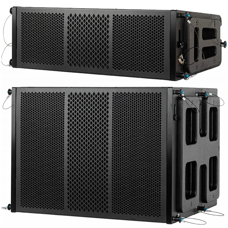 High Peormance Sound System Dual 6.5 Inch Hanging Stage Wedding DJ Meeting Hall Professional Vertical Line Array Speakers