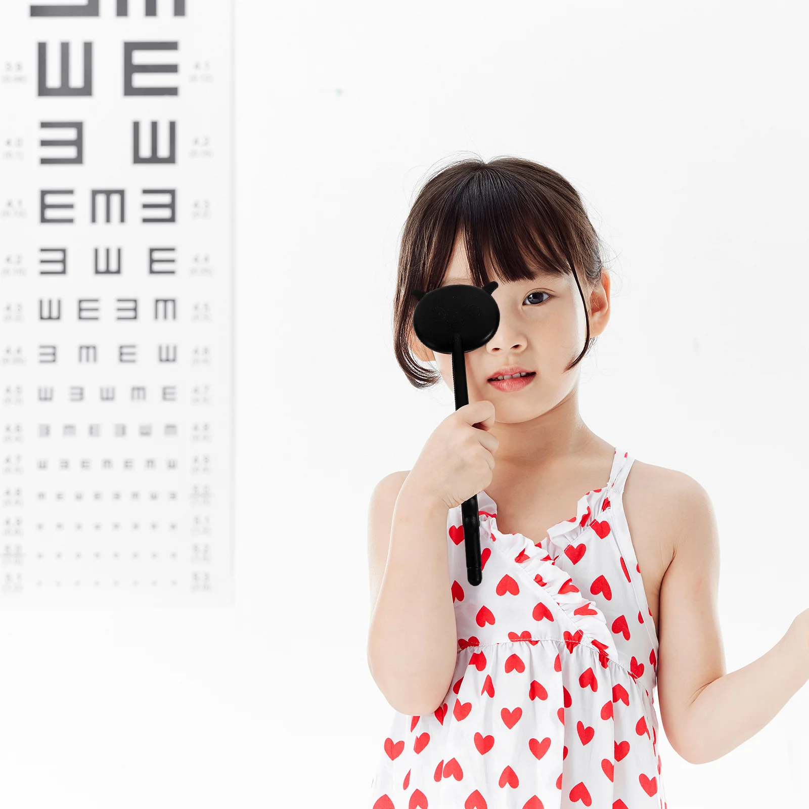 

6 Pcs Vision Visor Testing Tool Pinhole Occluder Eye for Eyesight Exam Equipment Visual Acuity Aid Pp Handheld Examination