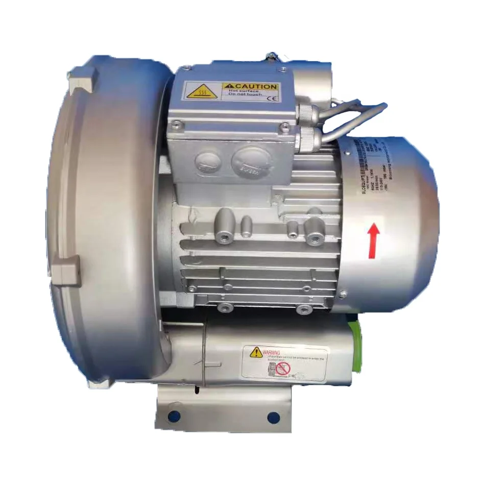 

2RB4107AV25 115/230V 1AC 1.1KW/50HZ 1.3KW/60HZ Single Phase Popular High Quality Ring Air Blower
