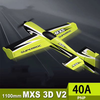 FMS Model Airplane 1100mm MXS V2 Upgraded Version Stunt 3D Sports Machine Electric Remote Control Airplane Model Fixed Wing.