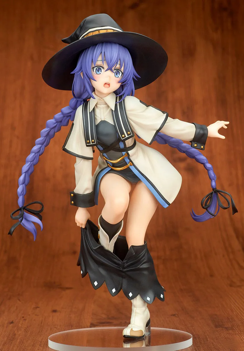 Genuine In Stock quesQ Mushoku Tensei: Jobless Reincarnation Roxy Migurdia Costume change moment Figure Anime Model Toy