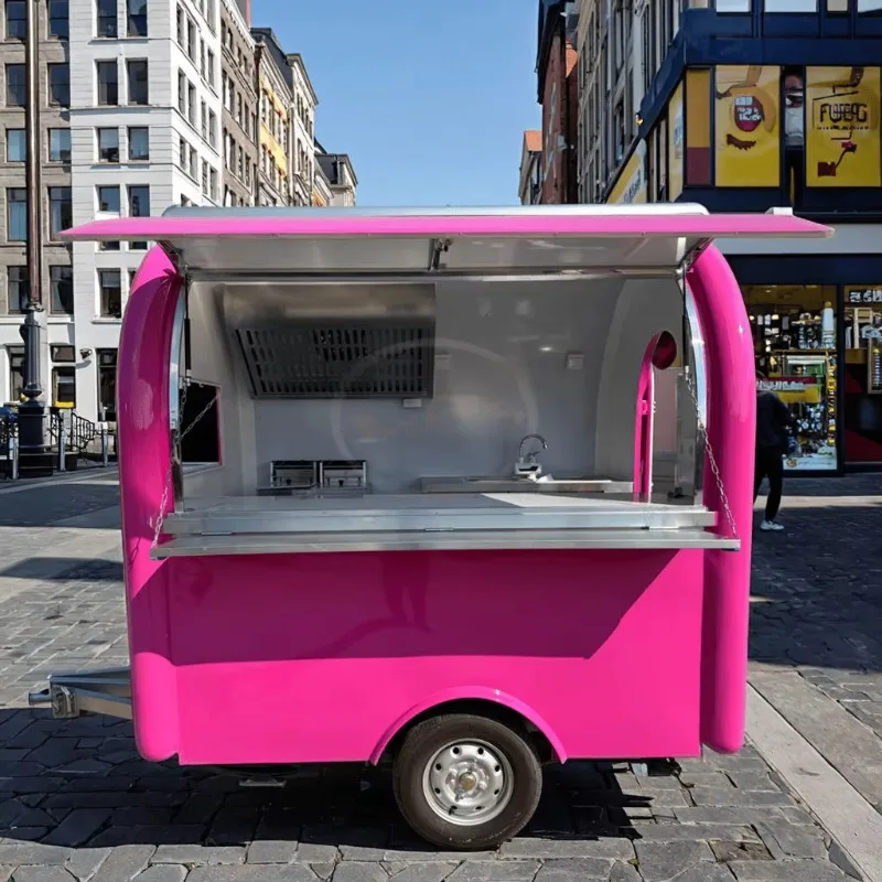 Bbq Food Truck Cart Pizza Burger Ice Cream Coffee Custom Food-truck Van Manufacture for Sale in Usa Turkey Food Trailer