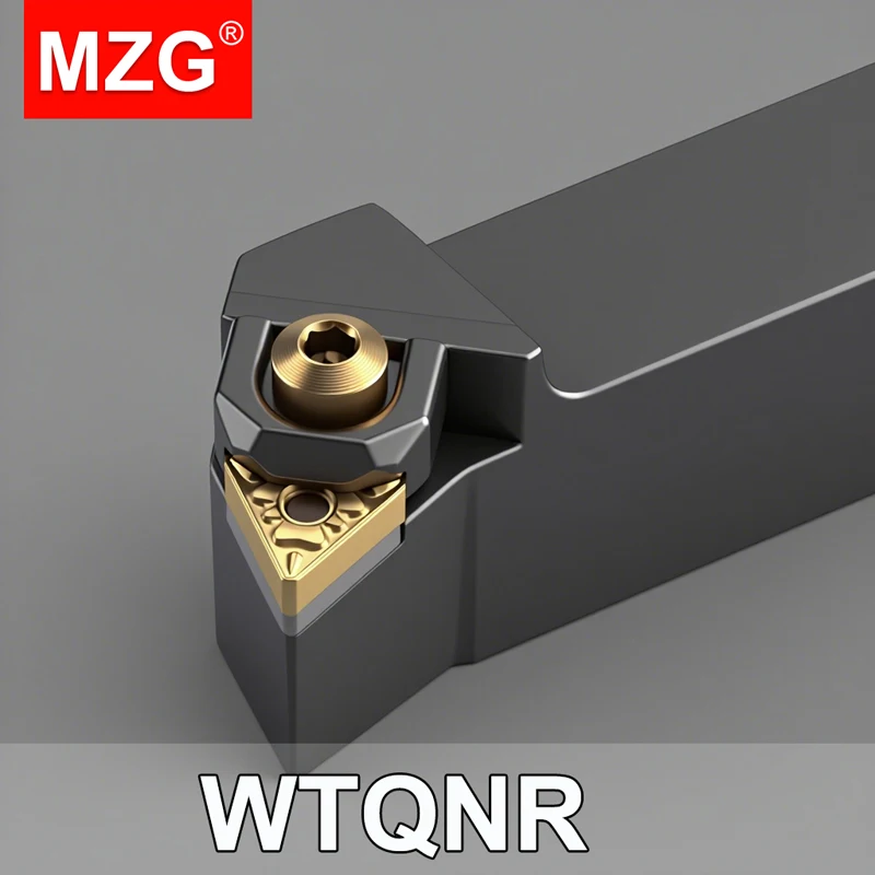 

MZG WTQNR2020K16 WTQNR2525M16 External Turning Tools Holder WTQNR CNC Lathe Cutter TNMG Insert WTQNL WTQNR1616 WTQNR2020