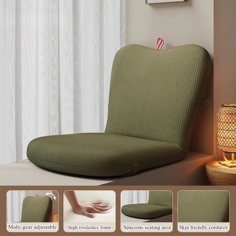 Lazy sofa seat cushion on the ground tatami bed backrest chair balcony bedroom children single small sofa seat image 4