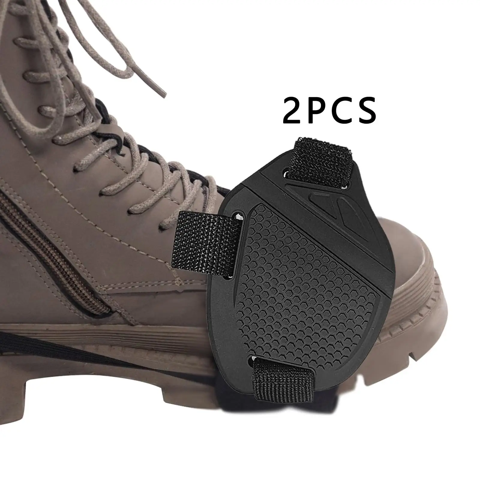 

2x Generic Motorcycle Shoe Protector Pads Portable for Women Riders Men