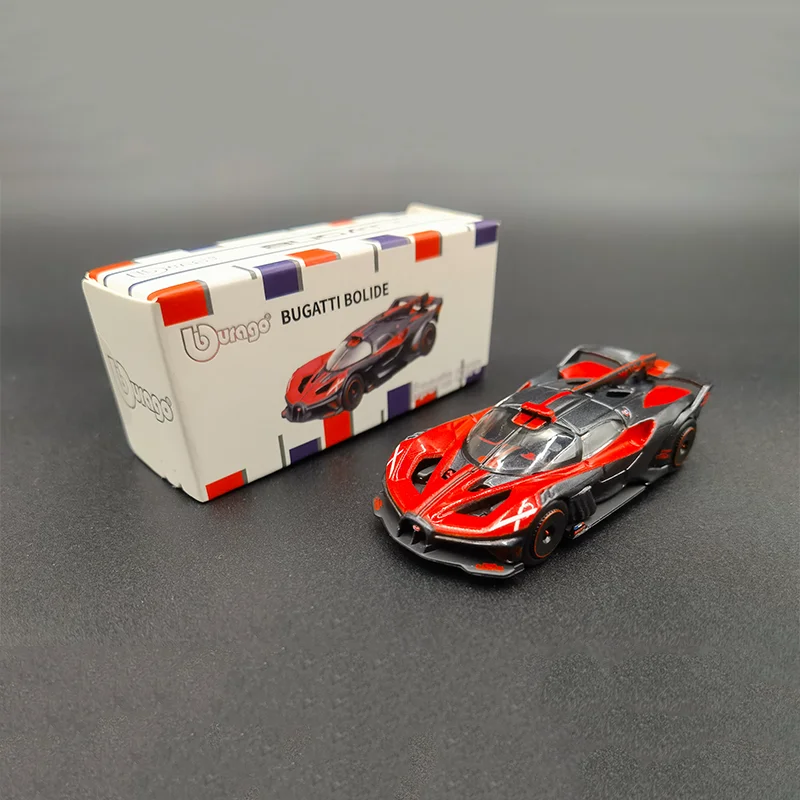 ลดราคาพิเศษ รถโมเดล Bburago 1:64 ซีรีส์ Ferrari Sp3 812c Lamborghini Bugatti Bolide ผลิตจากโลหะผสม ของเล่นรถจำลองขนาดเล็กสำหรับเด็ก ของขวัญ