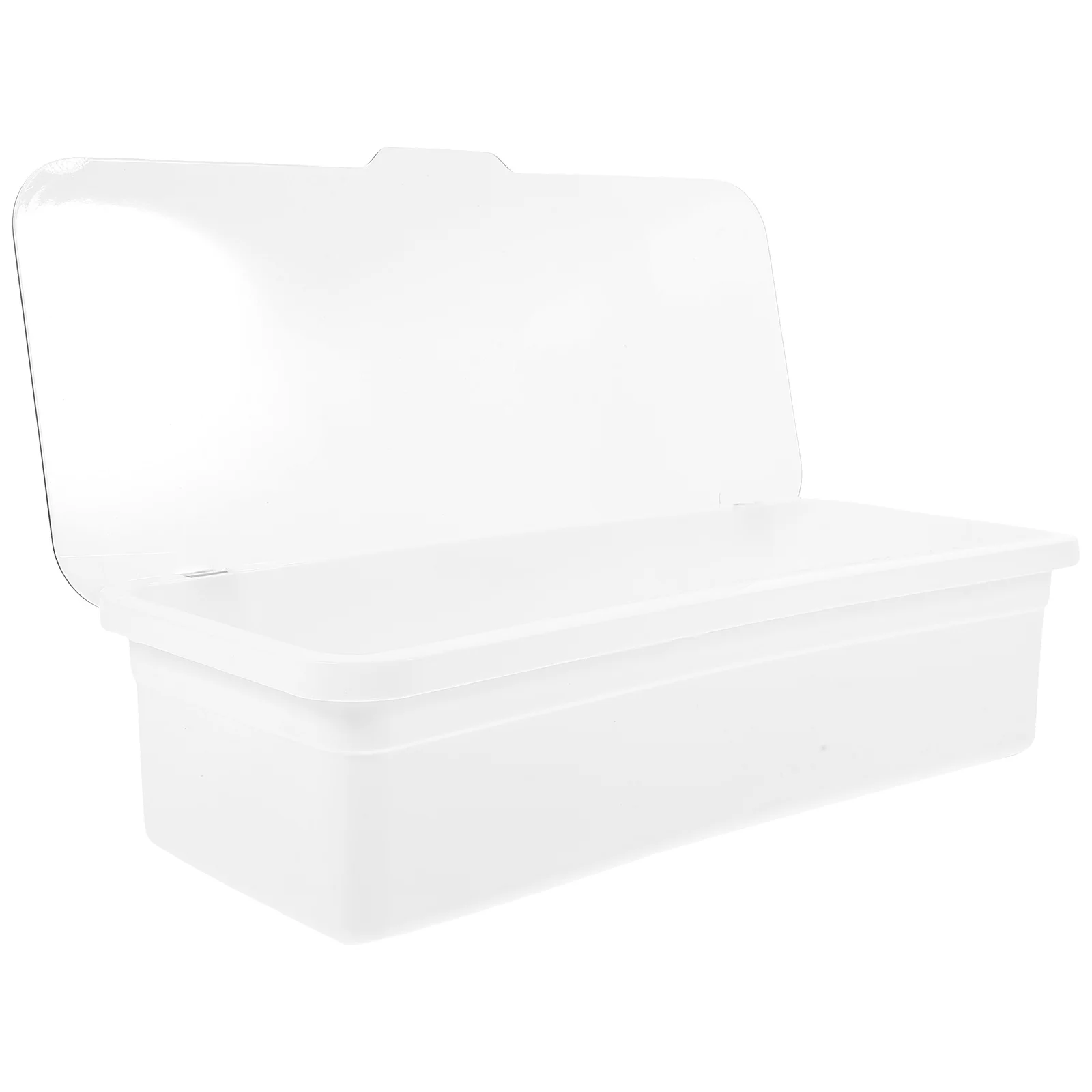 

Plastic Cutlery Storage Box Large Capacity Drainage Design Kitchen Organizer Utensil Holder Chopstick Drainer Tray