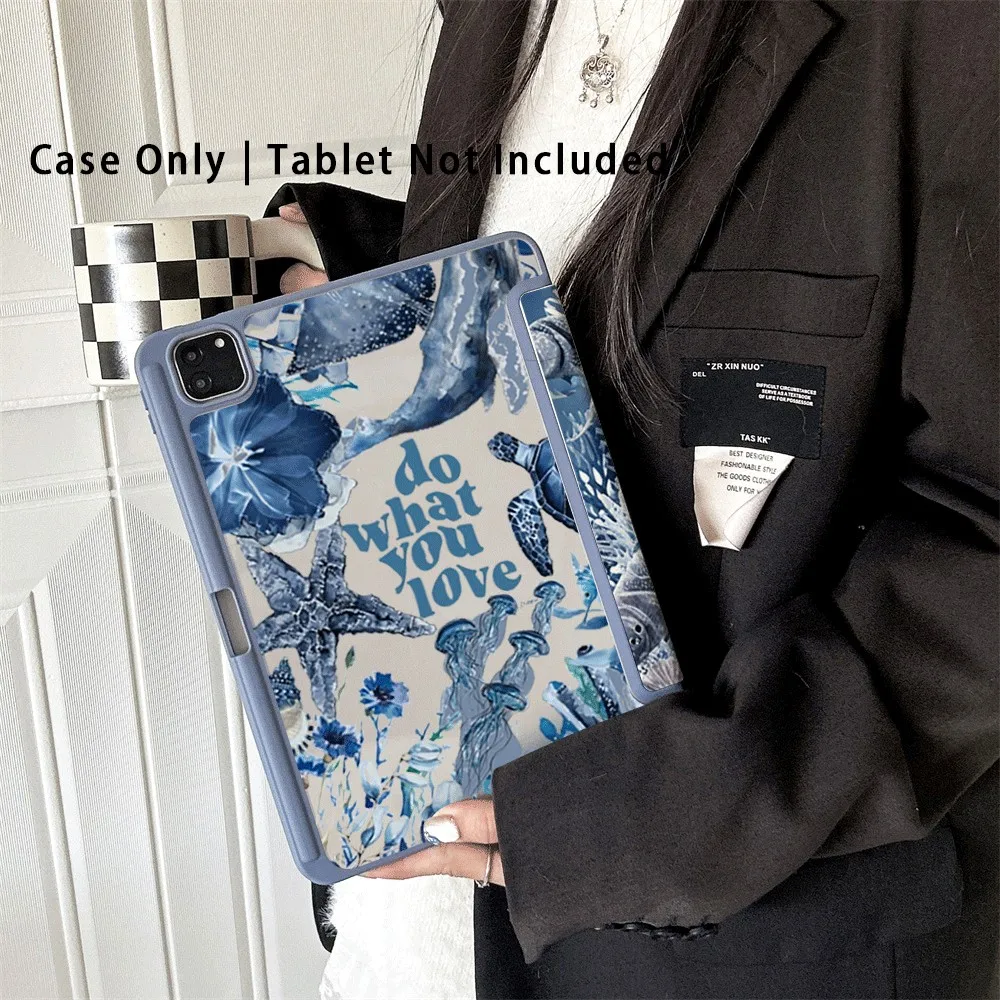 حافظة لهاتف سامسونج باد، حافظة ذكية متوافقة مع سامسونج لجهاز جالاكسي تاب S7/S8/S9