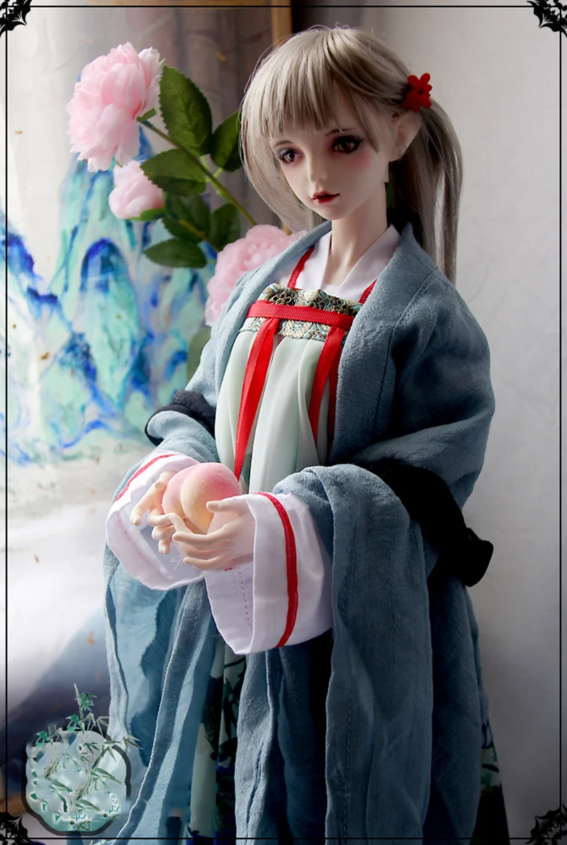 1/3 Scale BJD Clothes Ancient Costume Chinese Hanfu Fairy Dress Outfit For BJD/SD SD13 Big Girl  Doll Accessories A1195