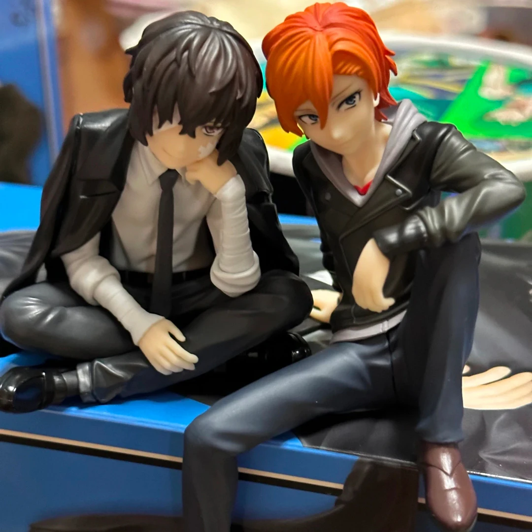 Figur Aksi Anime Jepang Osamu Dazai Bungo Stray Dogs, Koleksi Model PVC, Mainan Periferal, Hadiah