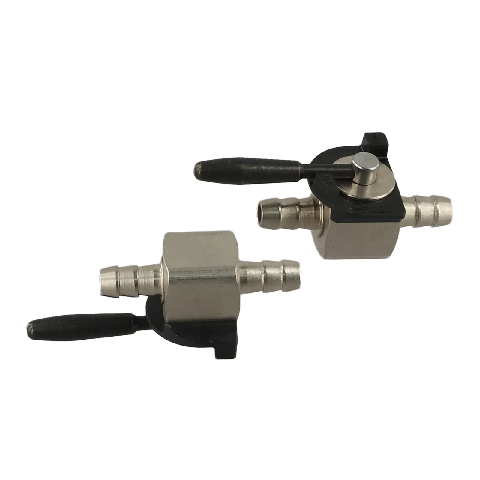 /2pcs /1/4 /Inch Steel In-line Fuel Gas Shut-Off Valve For Kart Mower Fits 48568 07-403 Replacement Parts