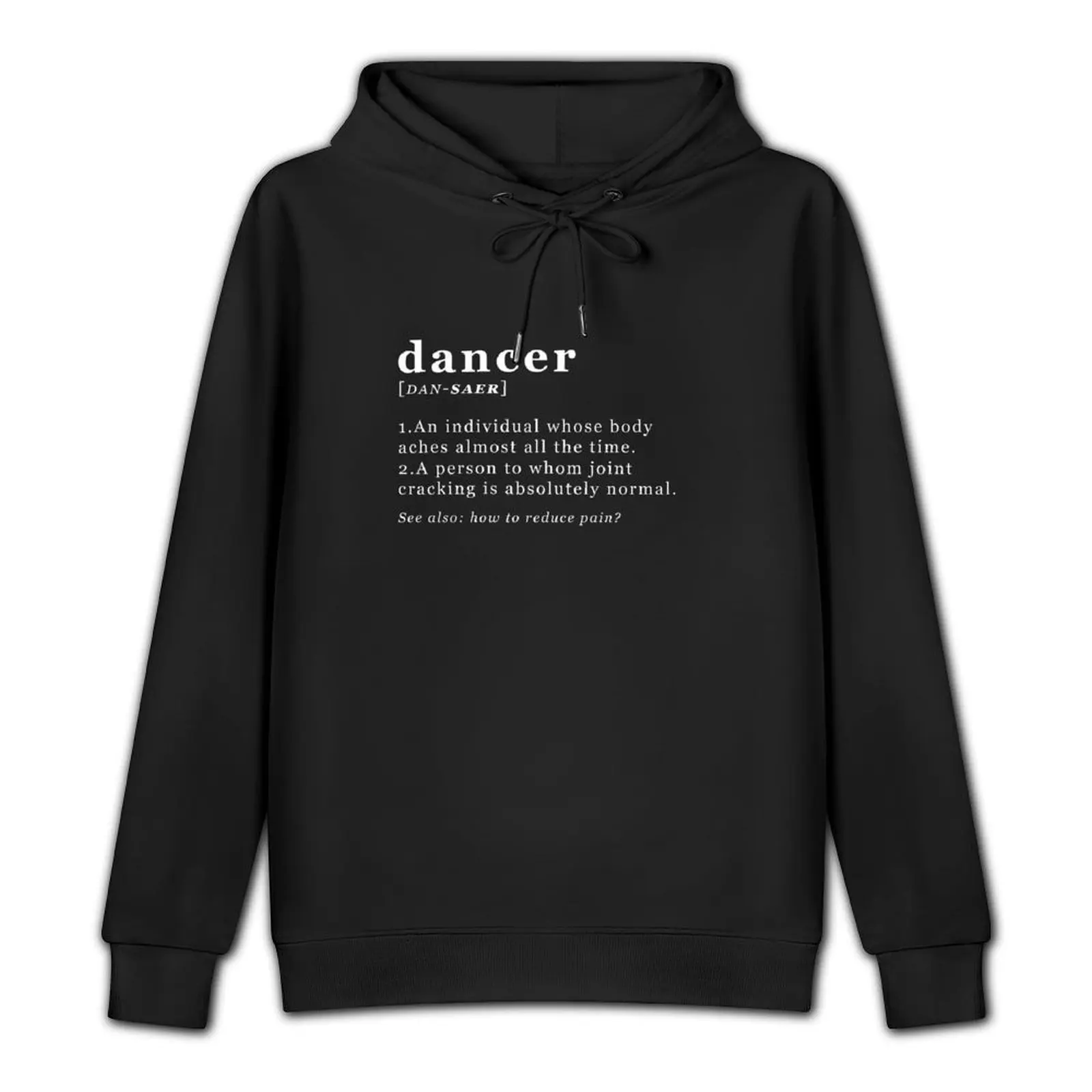 Dancer Description Design Pullover Hoodie anime clothing new hooded tee