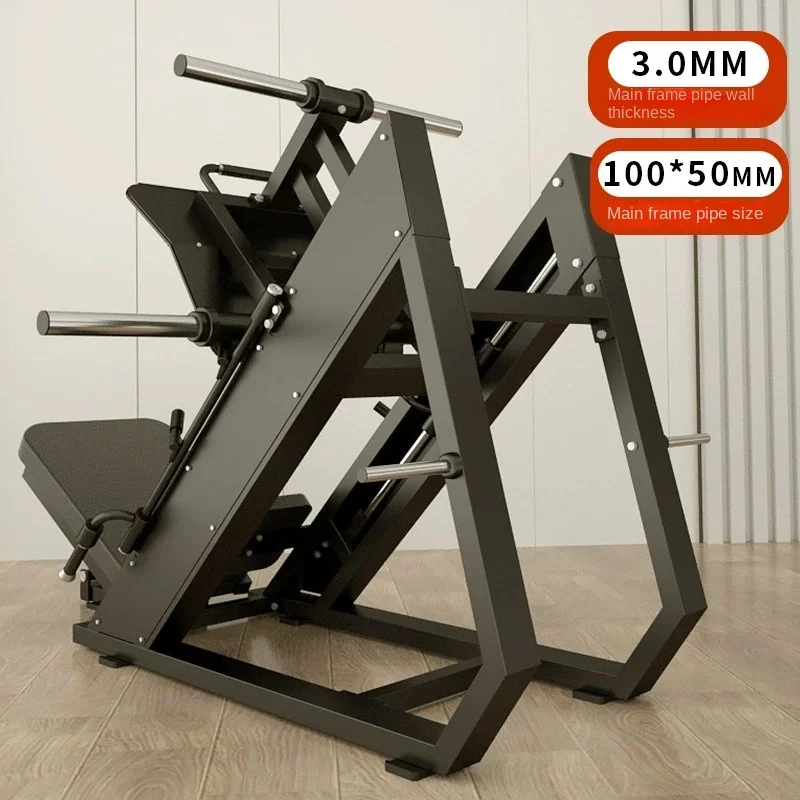 Fitness Gym Club Sports Equipment 45 Degree Hack Squat Seated Leg Press Machine Reverse Pedal Trainer Strength