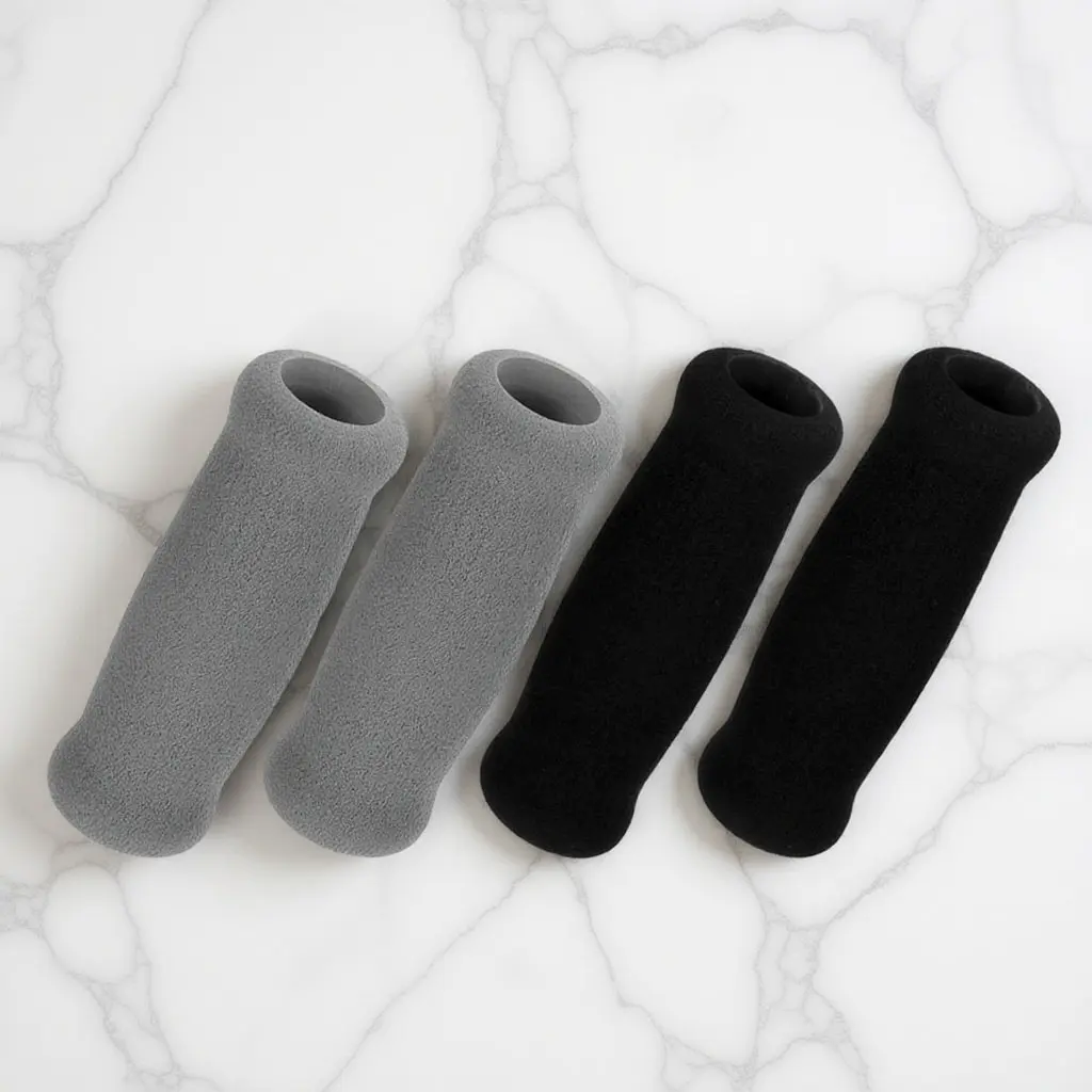 4Pcs Walking Cane Handle Wraps Anti Slip Elderly Chair Handle Grips Comfortable Thick Non Slip Crutch Handles Grip Replacement