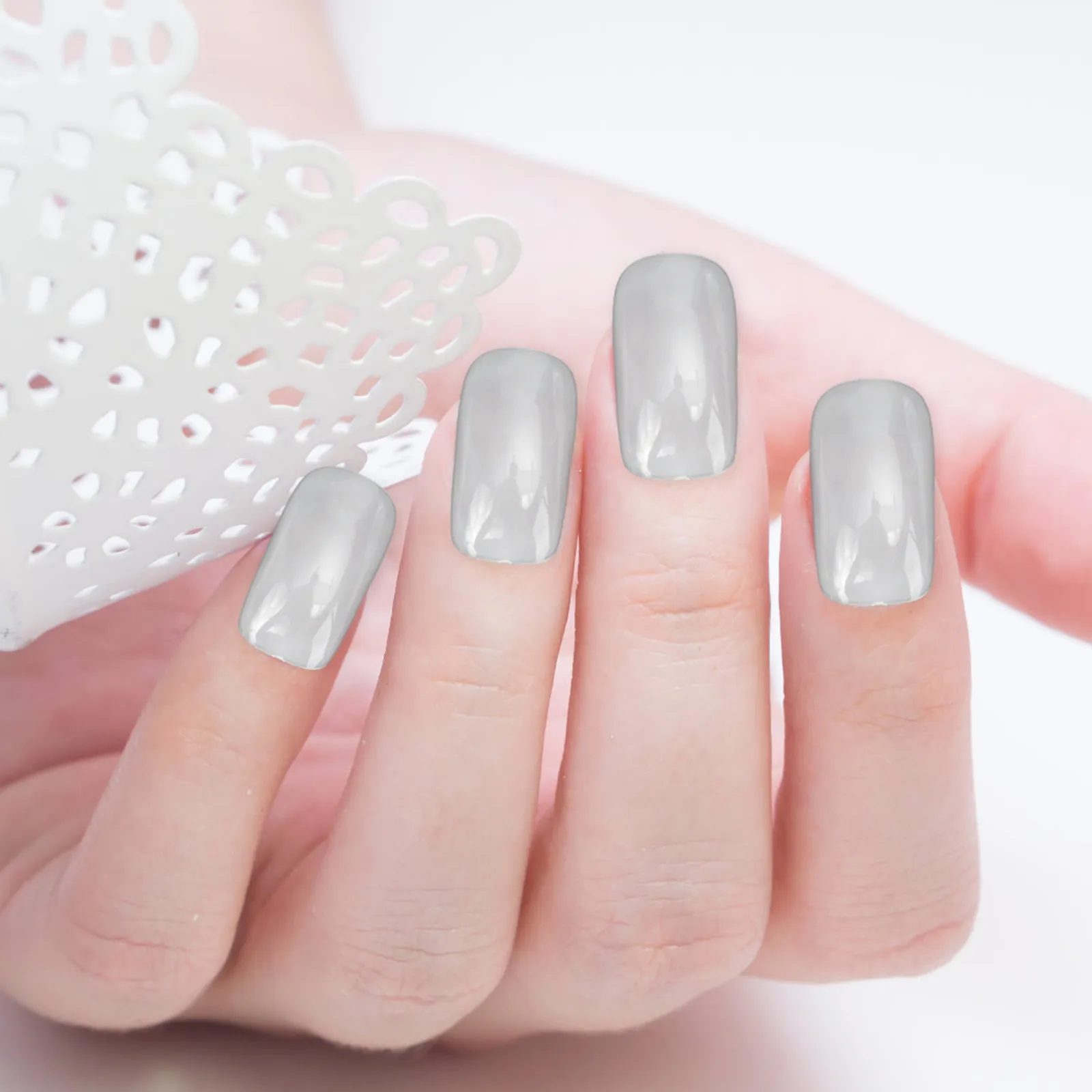 

500Pcs Natural False Nails Short Nail Tips Easy Use Self Adhesive Perfect for Daily Life Special Occasions Press on Nails Nail