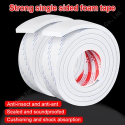 Thick EVA Foam Single-Sided White Tape Cold Insulation Cushioning Shock Absorption Car Collision Prevention Door And Window