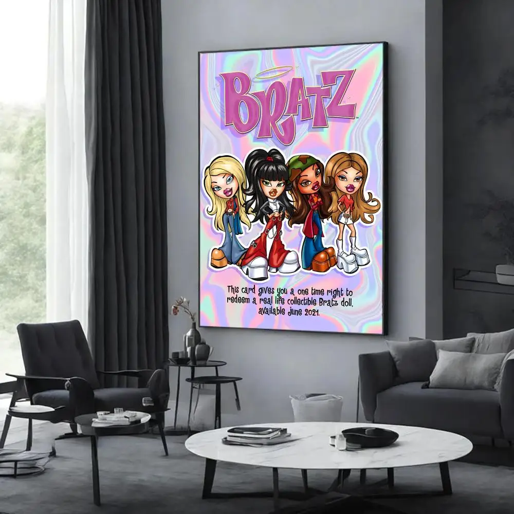 Bratz Doll Classic Classic Vintage Posters HD Quality Wall Art Retro Posters for Home Room Wall Decor