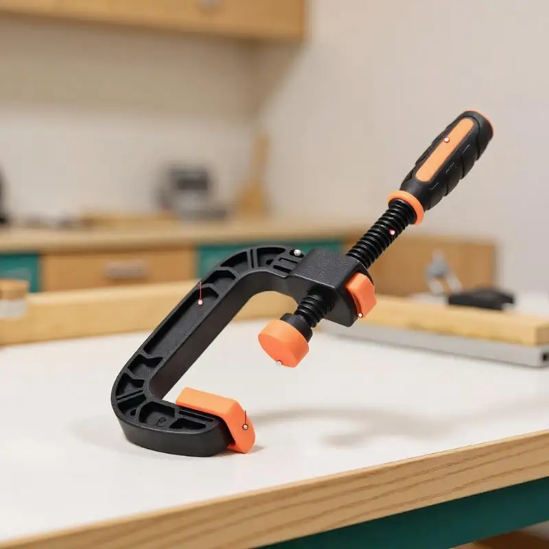 1/2Pcs 2/3 Inch G-Shaped Clamp Adjustable Grip Clamps Strong Spring Clamps Wood Working Clamps Woodworking Tools Accessories