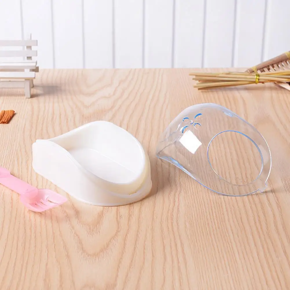 

Small Animal Toilet Mini Rodent Cage Cleaning Toilet Shower Room Hamster Bathroom