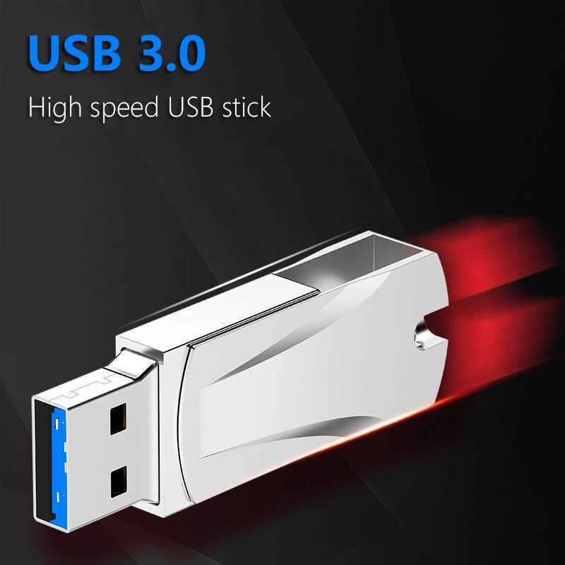 ALUNX 100% Genuine USB 3.0 256G Pendrive otg type-c  32Gb 64Gb Metal Usb Flash Drive 128Gb Pen Drive Gb 8Gb Usb Stick 16 Gb Adap