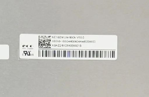 NE160WUM-NXA V18.0 16.0'' Laptop LCD Screen Display Panel Matrix Replacement