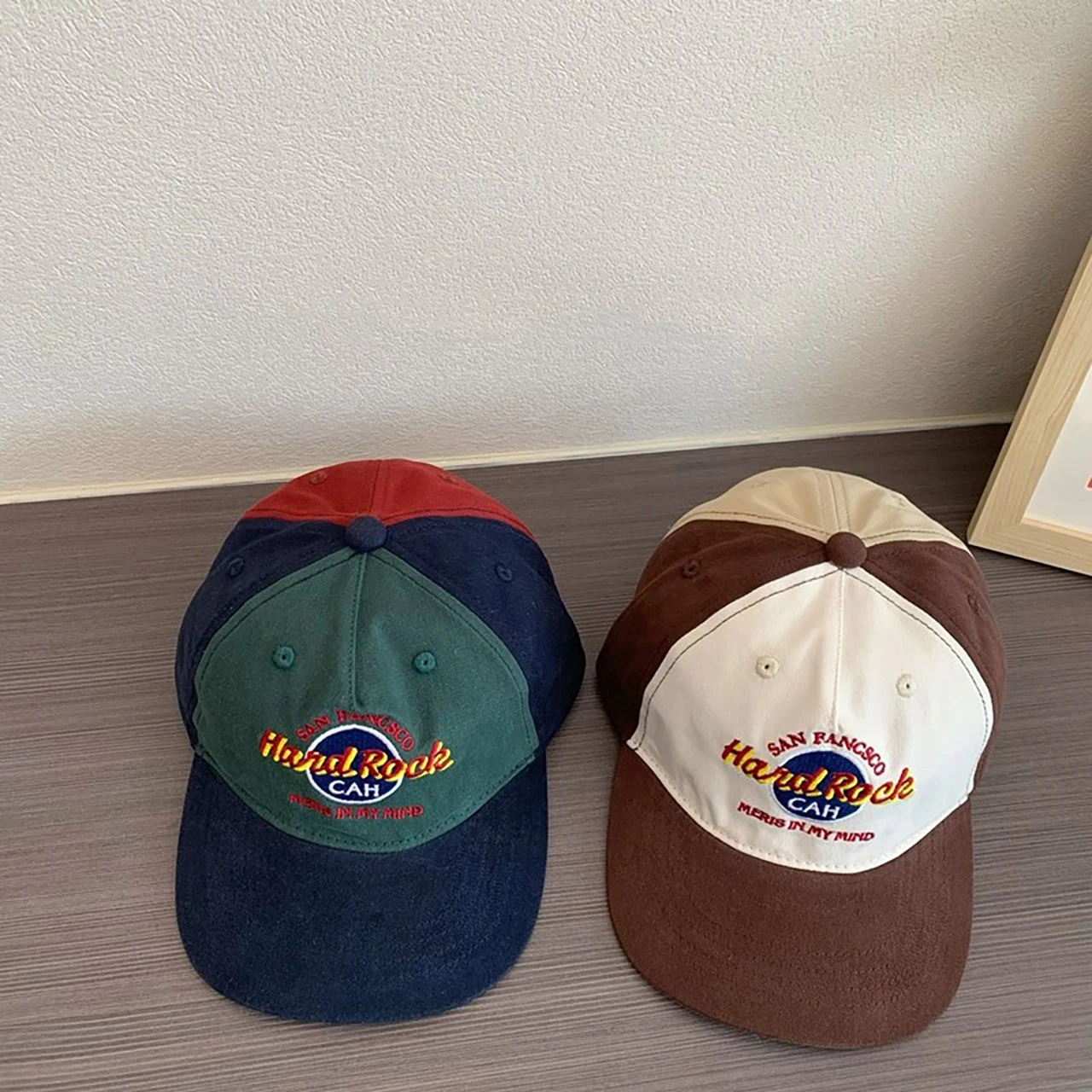 

American-style Color-blocking Baseball Cap for Kids Sun Protection Hat 2-7Year Children Peaked Caps Letter Baby Duck Tongue Hats