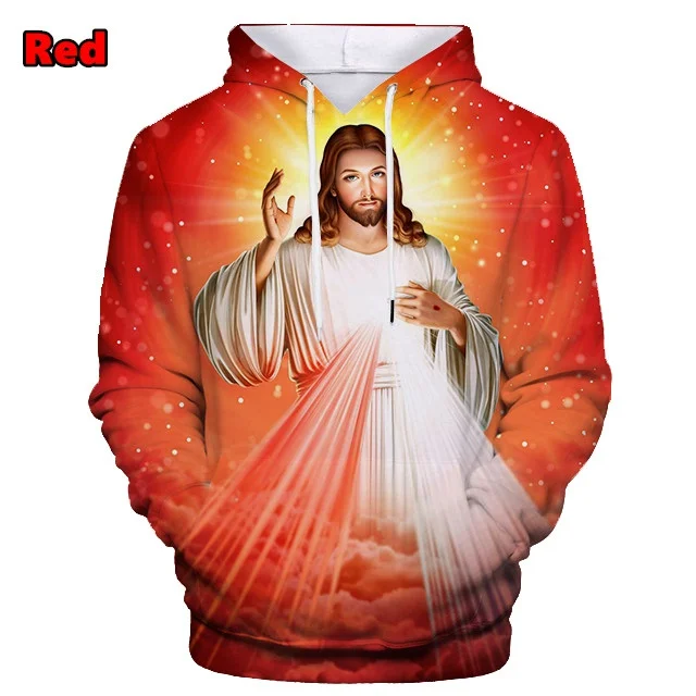 2022 God! Men/women The Cross Fashion Sweatshirt About Jesus Love Everone Christian 3D Hoodies