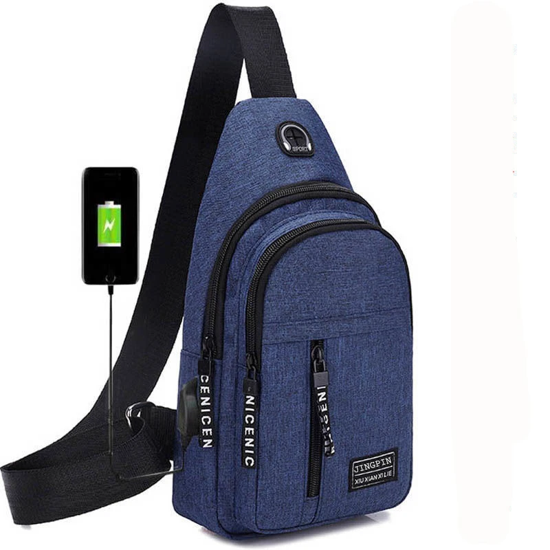 Waist Chest Bag Small Oxford Chest Pack for Men Women Crossbody Bags Hip Hop Streetwear Bag Fanny Pack Multifunction Mini Belt