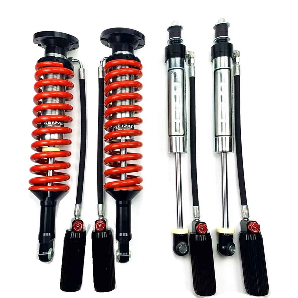 4x4 الطرق الوعرة أحادية أنبوب امتصاص الصدمات ل 4 عداء النيتروجين قابل للتعديل رفع تعليق ل GX470 #6