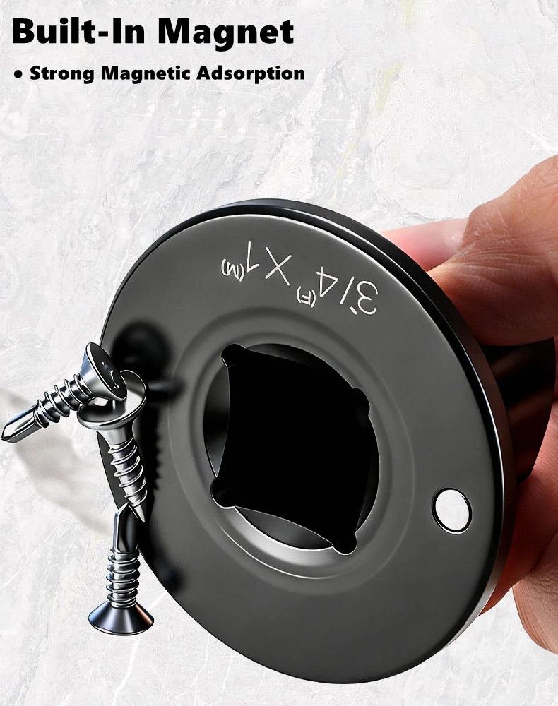 Flacher Schlagschrauber-Adapter-Satz mit Magnetantrieb, Ratschenadapter 3/8-1/2, 1/4-3/8, 3/4-1, 1/2-3/4, Entwickelt für Enge Räume – Detail 8