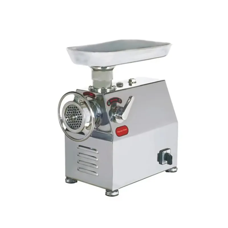 Professional Commercial Electric Industrial Meat Mincer Grinder Machine New Condition For Restaurant Home Use Food Shop Retail