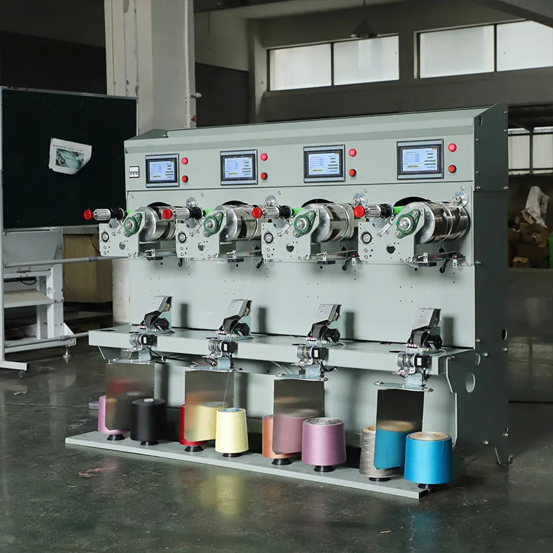 Credit Ocean 1000m min High Speed Sewing Thread Winding Machine Polyester Thread Rewinding Machine