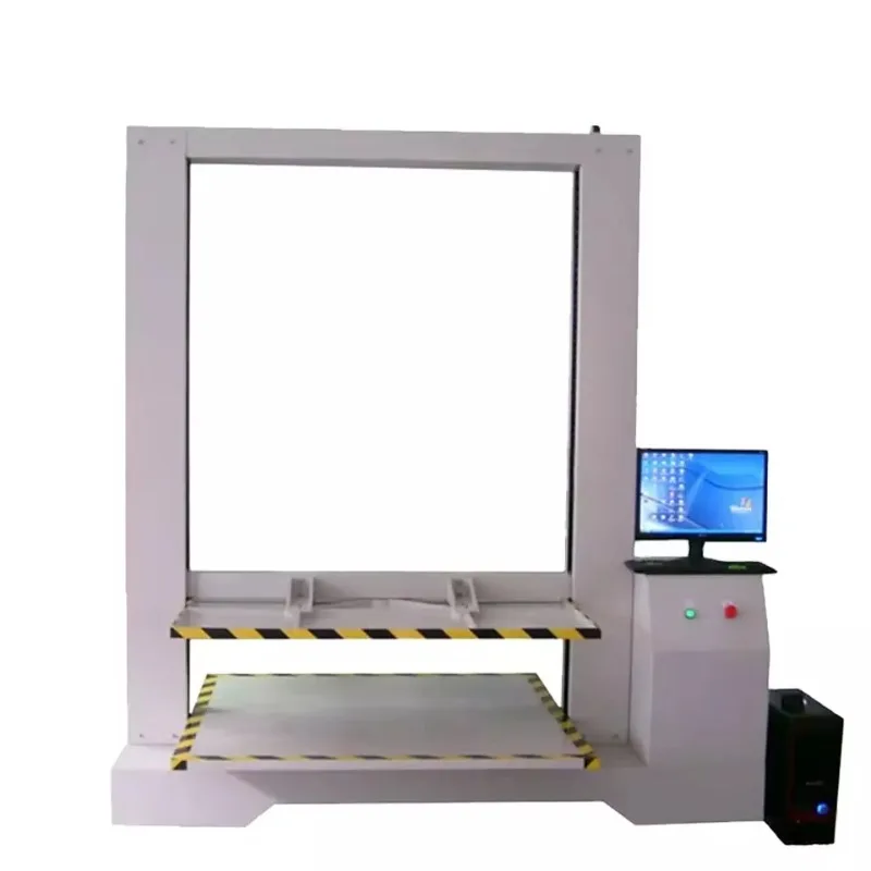 Packaging Compression and Stacking Strength Test Machine for Corrugated Box with Automatic Report Printing