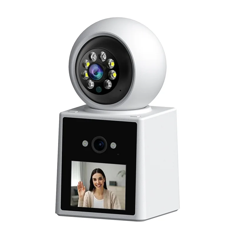 

2.4Inch 6MP 1296P O-Kam APP Dual Lens Video Phone Call Wireless PTZ IP Dome Camera AI Humanoid Detection Elder Care Baby Monito