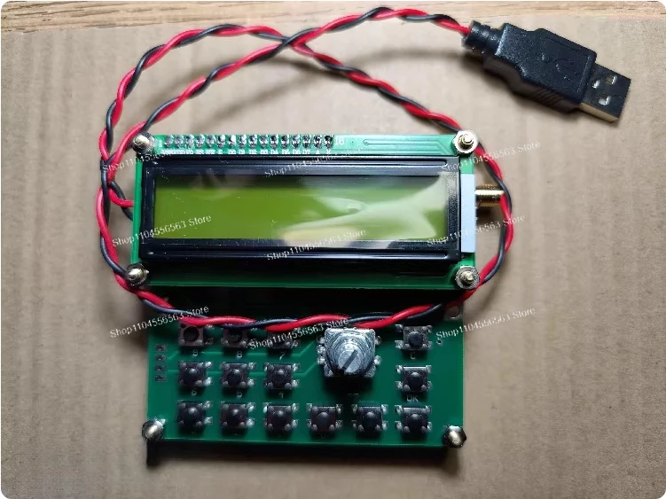 ADF4351 Wideband Frequency Source Module V1.02, 35MHz-4400MHz Tunable Signal Generator for Ham Radio & Lab Use
