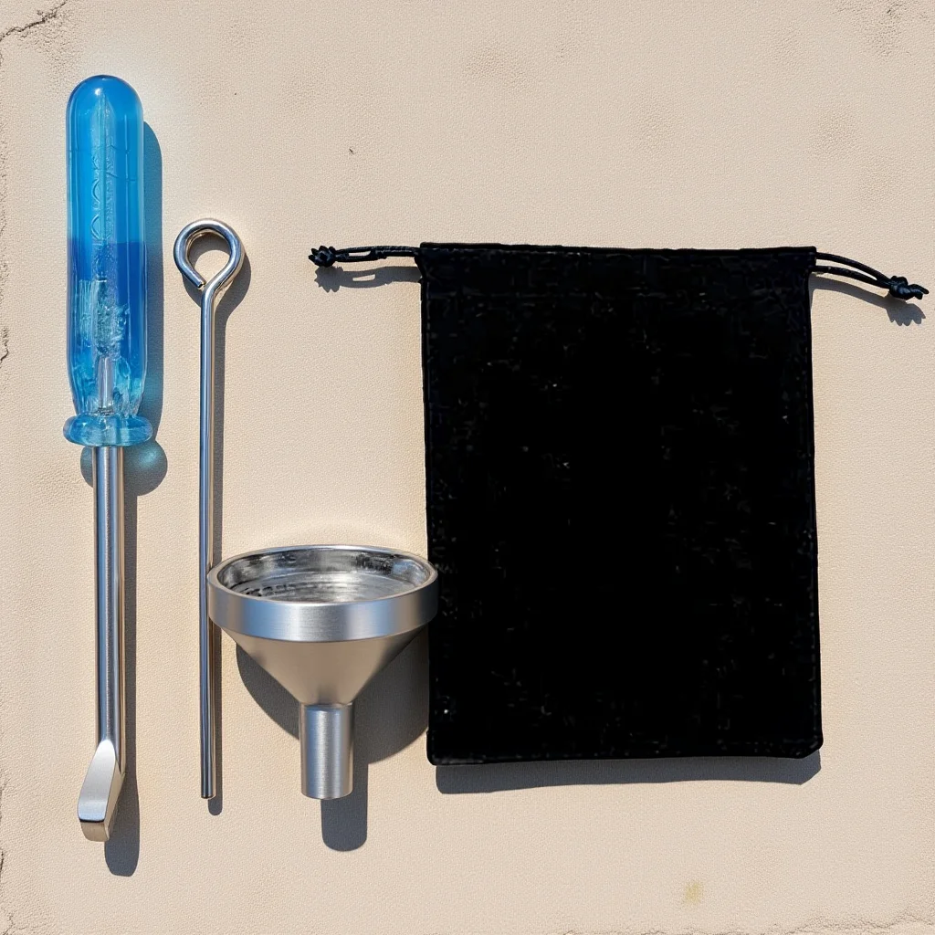 1 مجموعة مجموعة صغيرة لحرق المجوهرات قلادة رماد ملء عدة الفولاذ المقاوم للصدأ أداة قمع صغيرة الاستغناء قمع جرة صغيرة