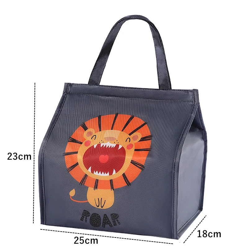 Cartoon termiczna torba na Lunch przenośny izolowany pojemnik Bento torba termiczna torebka chłodząca pojemnik na żywność na piknik dla kobiet dziewczyna dzieci New Arrival