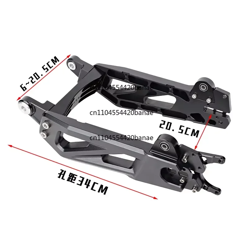 for 7075 Aluminum Alloy Rear Flat Fork Thickened Design Universal Fit for 90 Percent of Motorcycle Models Enhanced Durability