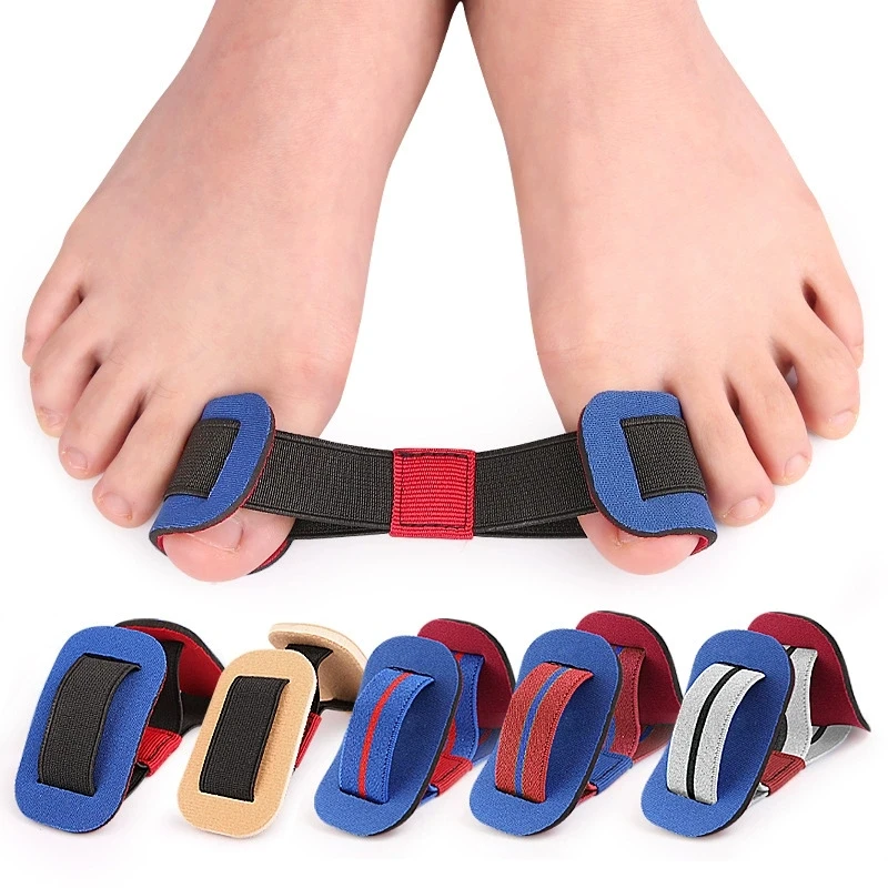 

1/2/10Pcs Big Toe Strap Bunion Straightener Stretchy Belt Toe Stretcher Alignment for Hallux Valgus Corrector Foot Pain Relief