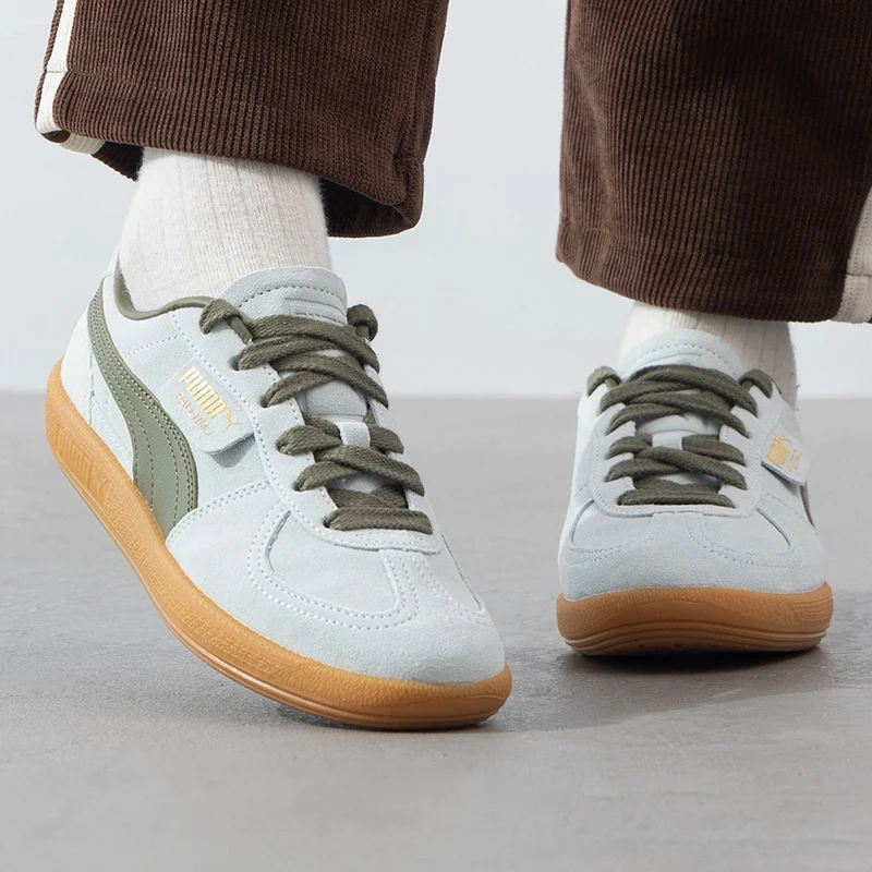 Scarpe sportive da donna Puma Palermo, sneakers retrò alla moda a taglio basso, leggere, comode, scarpe casual traspiranti 396463-51