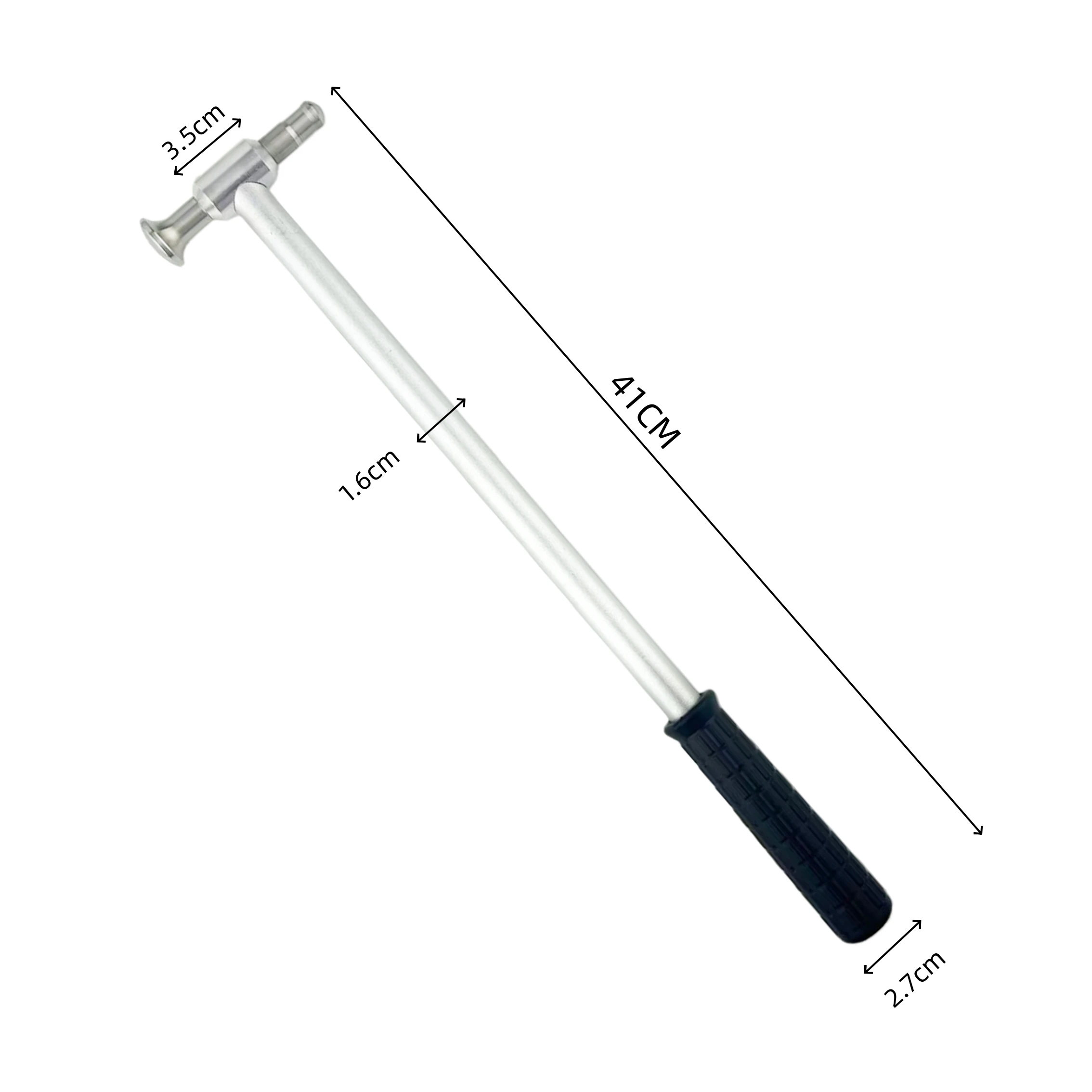 Car Hammer Car Bump Repair Hammer Leveling Tool Paint Dent Repair Removal Kit Portable Flat Hammer Multiple Replacement Heads